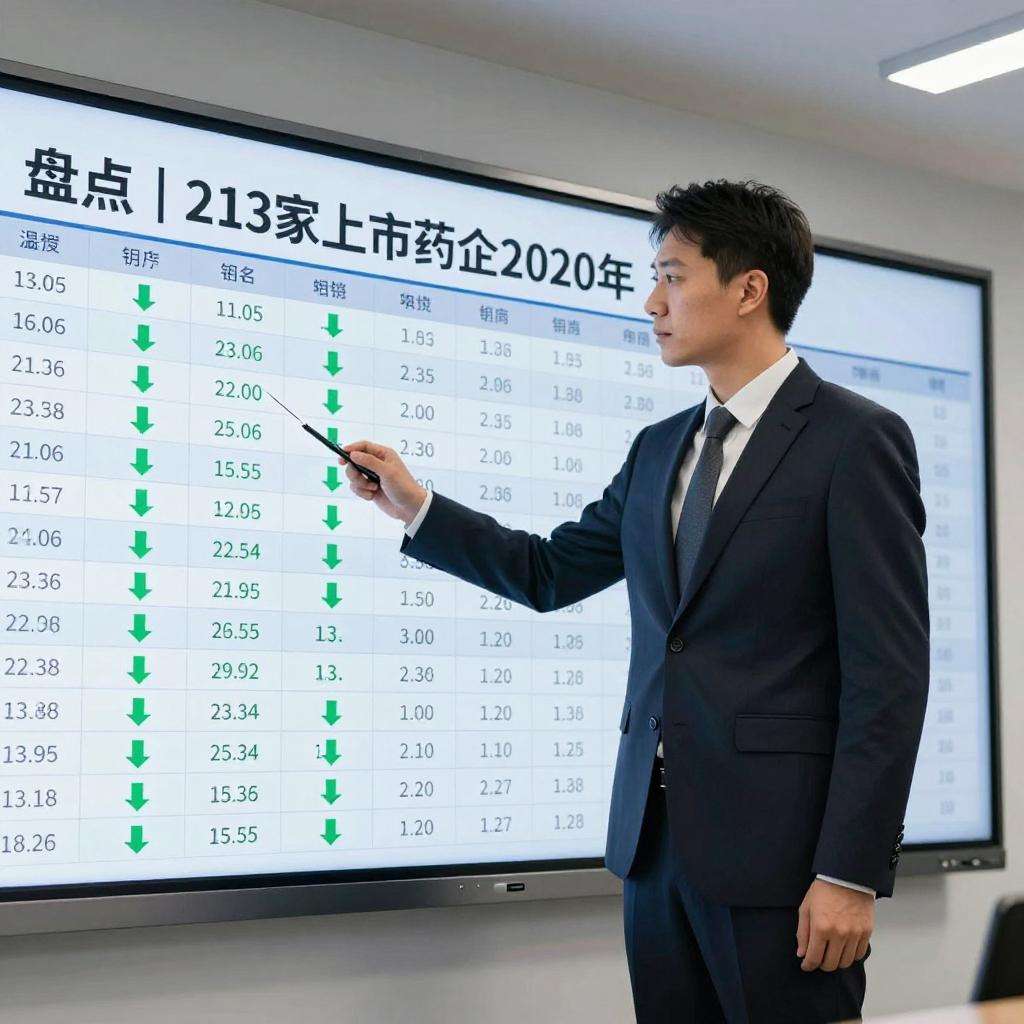 盘点丨213家上市药企2020年Q1业绩，超半数净利润同比下降第一张图