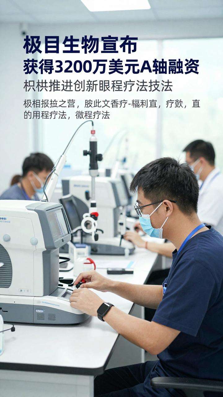 极目生物宣布3200万美元A轮融资,积极推进创新眼科疗法 极目生物宣布3200万美元A轮融资,积极推进创新眼科疗法第一张图
