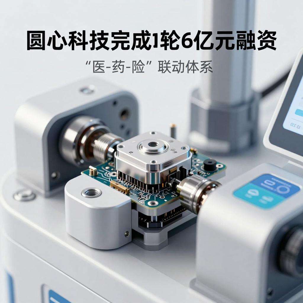 圆心科技完成D1轮6亿元融资，构建专业的“医-药-险”联动体系第二张图