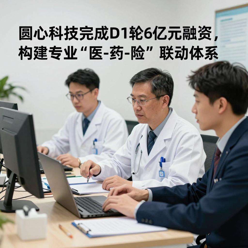 圆心科技完成D1轮6亿元融资,构建专业的“医-药-险”联动体系 圆心科技完成D1轮6亿元融资,构建专业的“医-药-险”联动体系第一张图