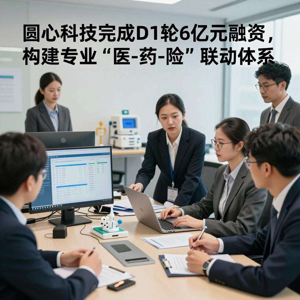 圆心科技完成D1轮6亿元融资,构建专业的“医-药-险”联动体系 圆心科技完成D1轮6亿元融资,构建专业的“医-药-险”联动体系第一张图