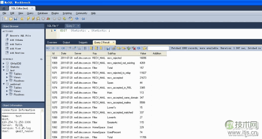 简单介绍一下MySQL Workbench的图形界面(图4) 简单介绍一下MySQL Workbench的图形界面
