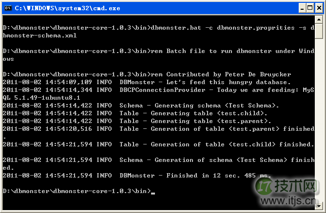 以MySQL为例介绍数据库测试工具dbmonster的使用