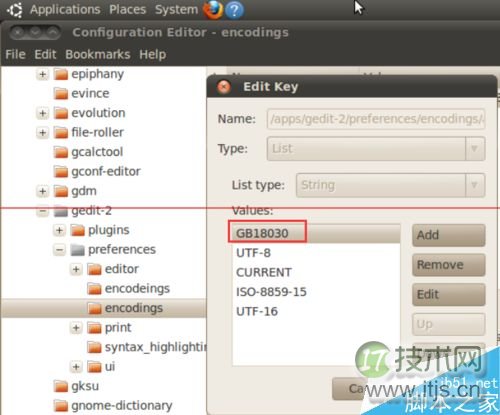ubuntu系统下gedit出现中文乱码的两种解决方法(图12) ubuntu系统下gedit出现中文乱码的两种解决方法(图12)