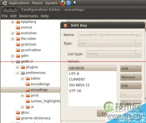 ubuntu系统下gedit出现中文乱码的两种解决方法(图13) ubuntu系统下gedit出现中文乱码的两种解决方法(图13)