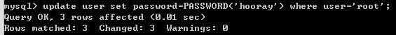 教你修改WAMP中MySQL默认空密码(图3) 教你修改WAMP中mysql默认空密码