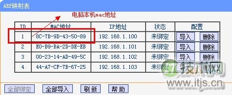 Windows 7查看mac地址