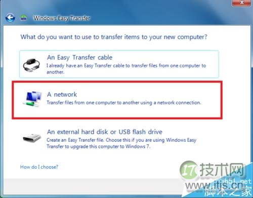 windows 7中的Windows Easy Transfer怎么使用?(图3) windows 7中的Windows Easy Transfer怎么使用?(图3)