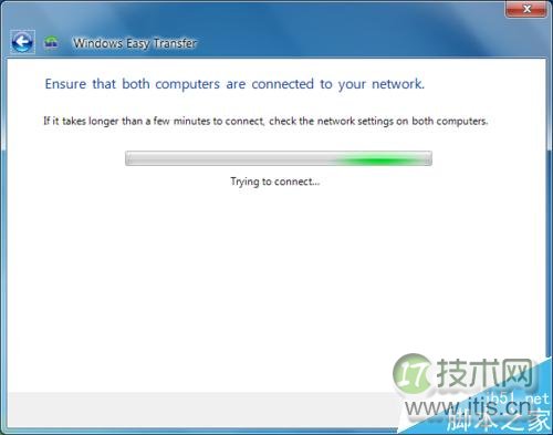 windows 7中的Windows Easy Transfer怎么使用?(图9) windows 7中的Windows Easy Transfer怎么使用?(图9)