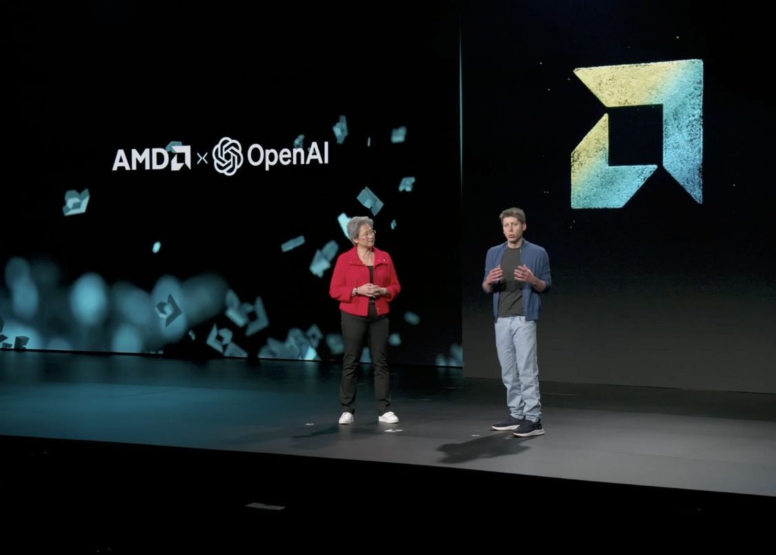 9c1f55d8j00sxrzls00e7d000v900mcp OpenAI 奥尔特曼宣布将使用 AMD 的 MI300X 和 MI450 AI芯片,苏姿丰首次透露 MI500