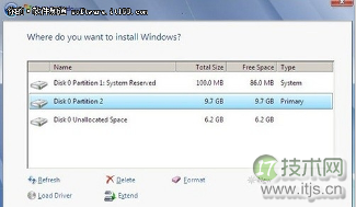 windows 7安装过程中无法分区以及分区无法格式化的解决方法(图5)