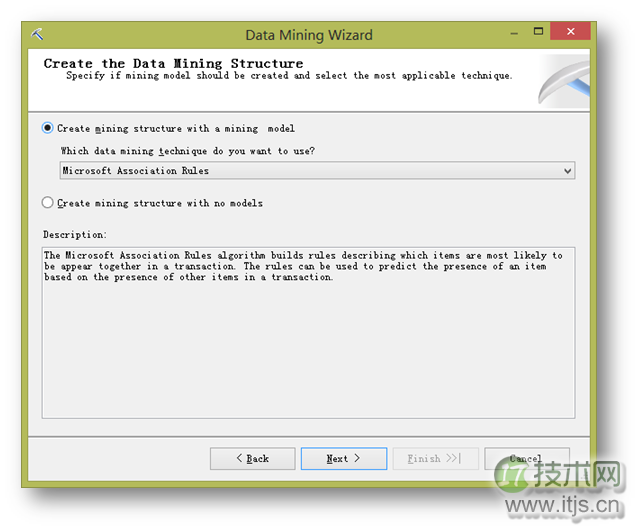 SQL Server数据挖掘规则实现商品推荐1(图9) SQL Server数据挖掘规则实现商品推荐1(图9)