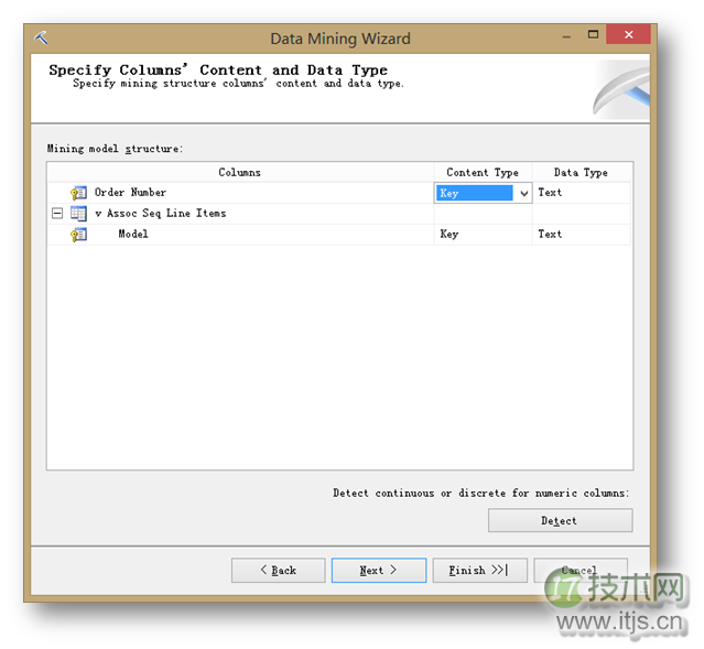 SQL Server数据挖掘规则实现商品推荐1(图13) SQL Server数据挖掘规则实现商品推荐1(图13)