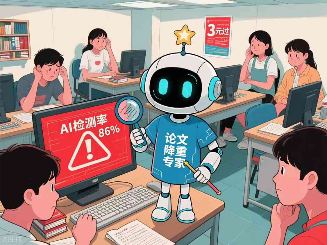 d8c3dbf3j00szde0v011xd000v900nfp “代降论文 AI 率”乱象曝光:学生花费不菲却维权无门
