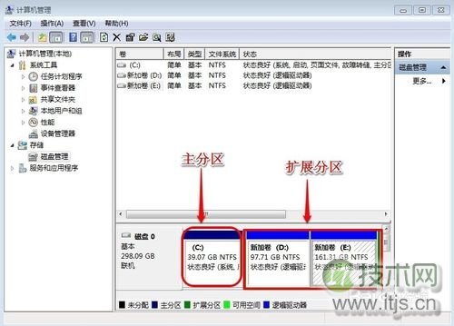 windows 7系统怎么给c盘增加空间?(图4) Windows 7系统怎样增加C盘空间
