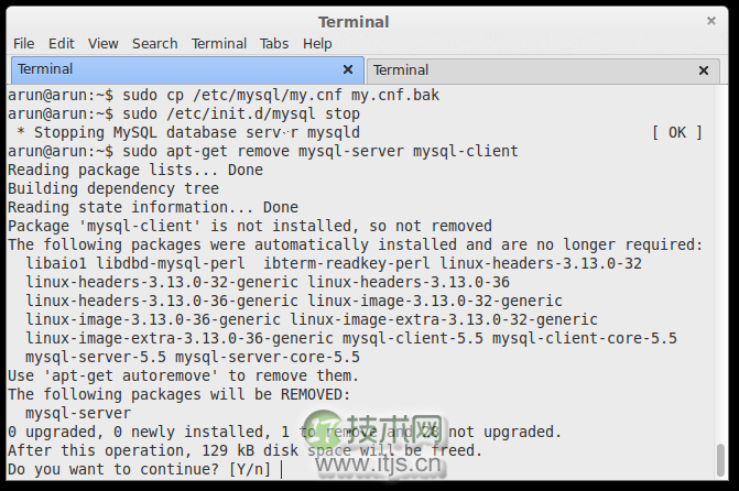 Linux 上从 MySQL 迁移到 MariaDB 的简单步骤(图7) Linux 上从 MySQL 迁移到 MariaDB 的简单步骤