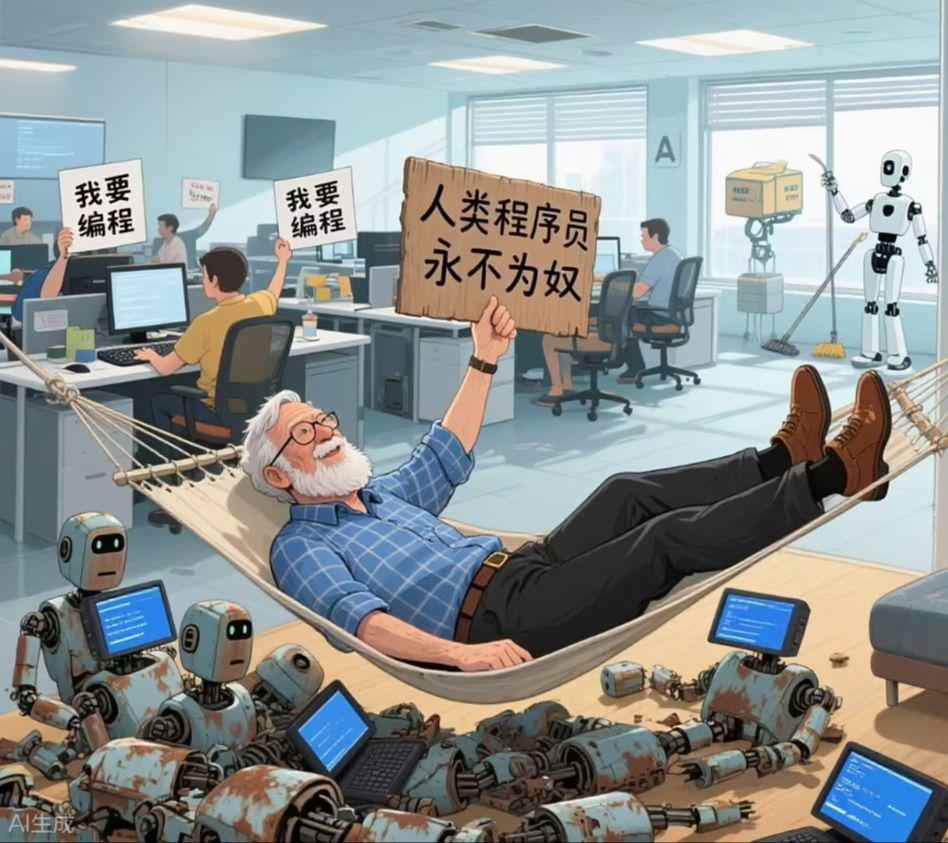 dd66ebd4j00sz5yaj003hd000qc00nfp 比尔・盖茨:即使 100 年后,AI 也无法完全取代人类进行编程工作