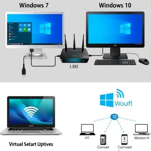 几种windows 7/Windows共享虚拟无线网络的方法及区别(图7) 几种windows 7/Windows共享虚拟无线网络的方法及区别(图7)