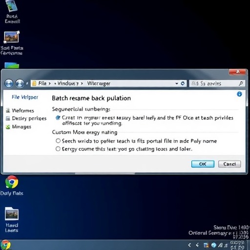 windows 7 64位旗舰版系统中实现照片的批量重命名(图1)