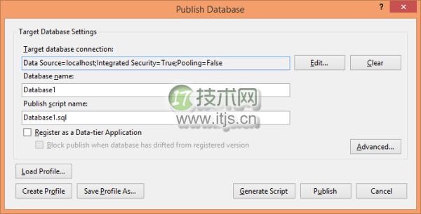 使用 Visual Studio 进行 SQL Server 源代码管理和部署(图6) 使用 Visual Studio 进行 SQL Server 源代码管理和部署(图6)