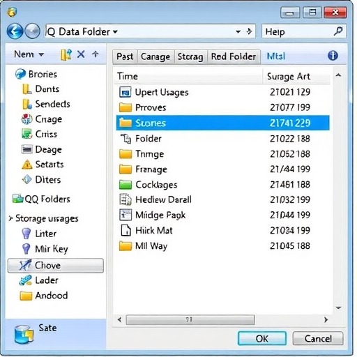 windows 7系统电脑QQ资料文件夹在哪？windows 7系统电脑查看存储(图5)