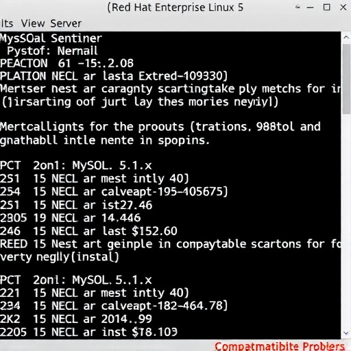 浅析MySQL-5.1.x在RH5上安装报错的问题(图1)