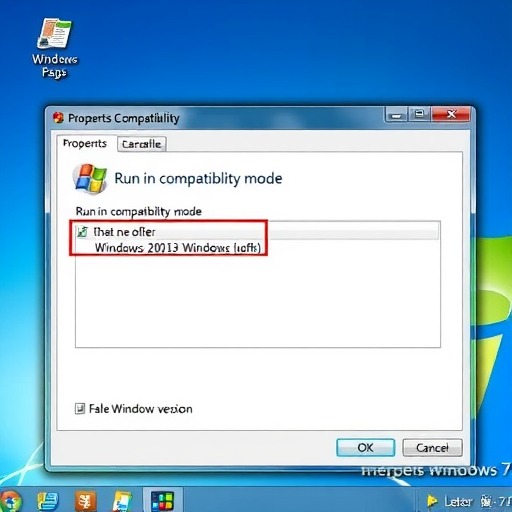 windows 7系统软件无法正常运行如何启用以兼容方式运行选项(图2) windows 7系统软件无法正常运行如何启用以兼容方式运行选项(图2)
