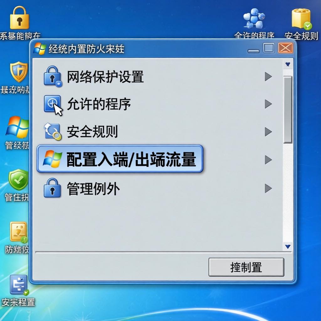 了解windows 7操作系统中自带防火墙的使用方法(图1) 了解windows 7操作系统中自带防火墙的使用方法(图1)