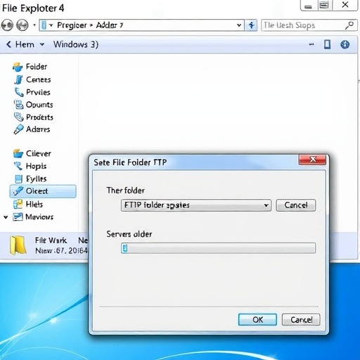 windows 7中如何将文件夹添加到ftp上(图3)