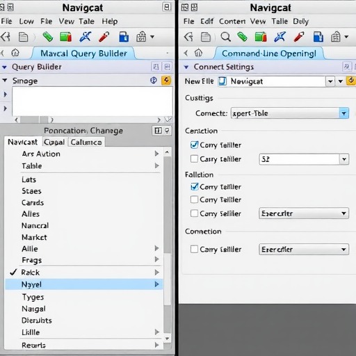 Navicat for MySQL与MySQL GUI Tools功能比较(图1) Navicat for MySQL与MySQL GUI Tools功能比较(图1)