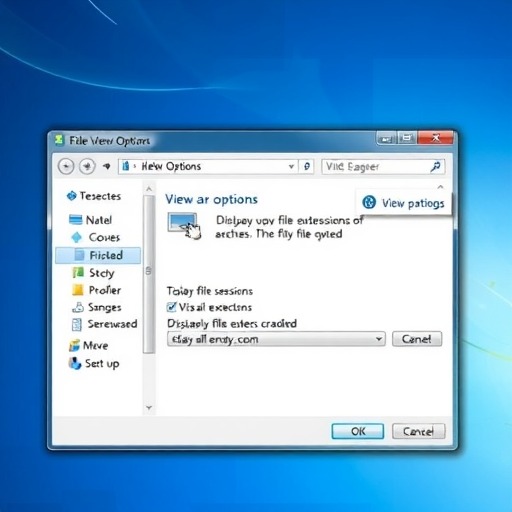 如何在Windows7中显示文件的扩展名的方法介绍(图3) 如何在Windows7中显示文件的扩展名的方法介绍(图3)