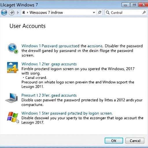 windows 7如何取消系统锁屏唤醒密码(图1)