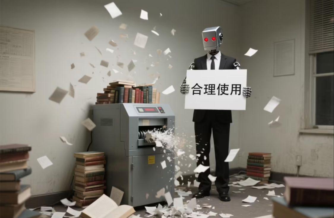 917775b6j00syg0tn001ud000v900kfp 为训练 AI模型 Claude,Anthropic 耗资数百万美元购入并“销毁”巨量图书