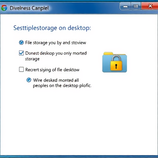 windows 7旗舰版系统桌面禁止存放文件的可行方法(图2)