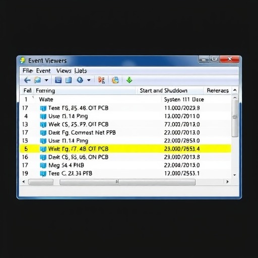 windows 7系统如何查看电脑的开关机时间想知道是否有他人使用(图8) windows 7系统如何查看电脑的开关机时间想知道是否有他人使用(图8)