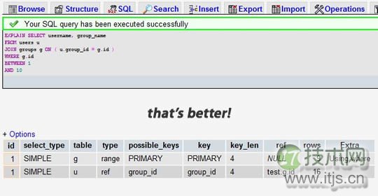 WEB程序员需要掌握的十大MySQL优化技巧(图2) 添加之后