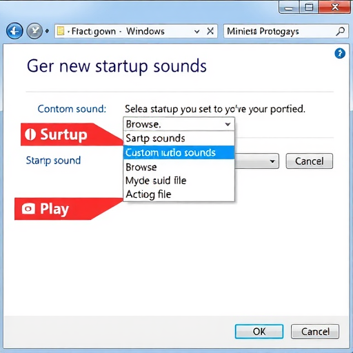 windows 7系统如何更改开机声音想换一个自己喜欢的声音(图3)