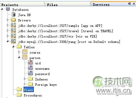 使用Netbeans操作MySQL数据库(图5) 使用Netbeans操作MySQL数据库(图5)