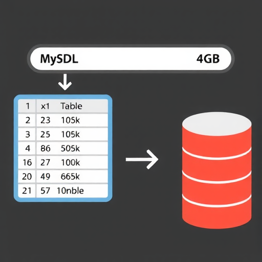 MySQL单一表突破4G限制的实现方法(图2)