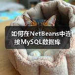 如何在NetBeans中连接MySQL数据库 如何在NetBeans中连接MySQL数据库