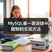 MySQL单一表突破4G限制的实现方法