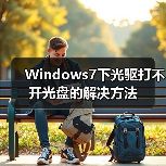 Windows7下光驱打不开光盘的解决方法