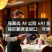 马斯克 AI 公司 xAI 面临巨额资金缺口:年烧 130 亿美元,收入预估 5 亿美元 马斯克 AI 公司 xAI 面临巨额资金缺口:年烧 130 亿美元,收入预估 5 亿美元