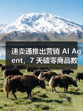 速卖通推出营销 AI Agent,7 天破零商品数翻倍 速卖通推出营销 AI Agent,7 天破零商品数翻倍