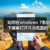如何在windows 7系统下提高打开IE浏览器的速度（图2）