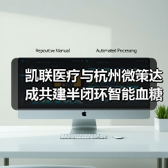 凯联医疗与杭州微策达成共建半闭环智能血糖管理战略性合作(图1) 凯联医疗与杭州微策达成共建半闭环智能血糖管理战略性合作(图1)