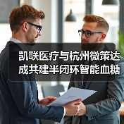 凯联医疗与杭州微策达成共建半闭环智能血糖管理战略性合作(图2) 凯联医疗与杭州微策达成共建半闭环智能血糖管理战略性合作(图2)