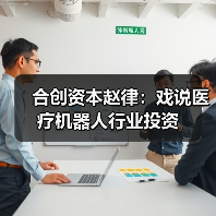 合创资本赵律：戏说医疗机器人行业投资（图1）