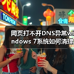 网页打不开DNS异常windows 7系统如何清理DNS缓存(图2) 网页打不开DNS异常windows 7系统如何清理DNS缓存(图2)