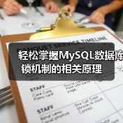 轻松掌握MySQL数据库锁机制的相关原理(图1) 轻松掌握MySQL数据库锁机制的相关原理(图1)